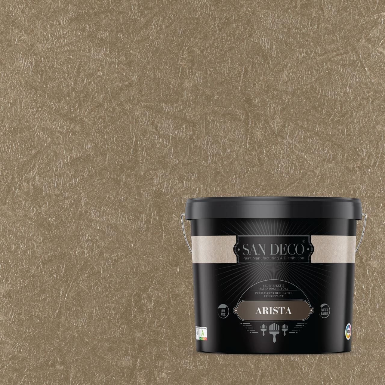 ARISTA Sedef Efektli Parlak Dekoratif Boya 1L - 1687
