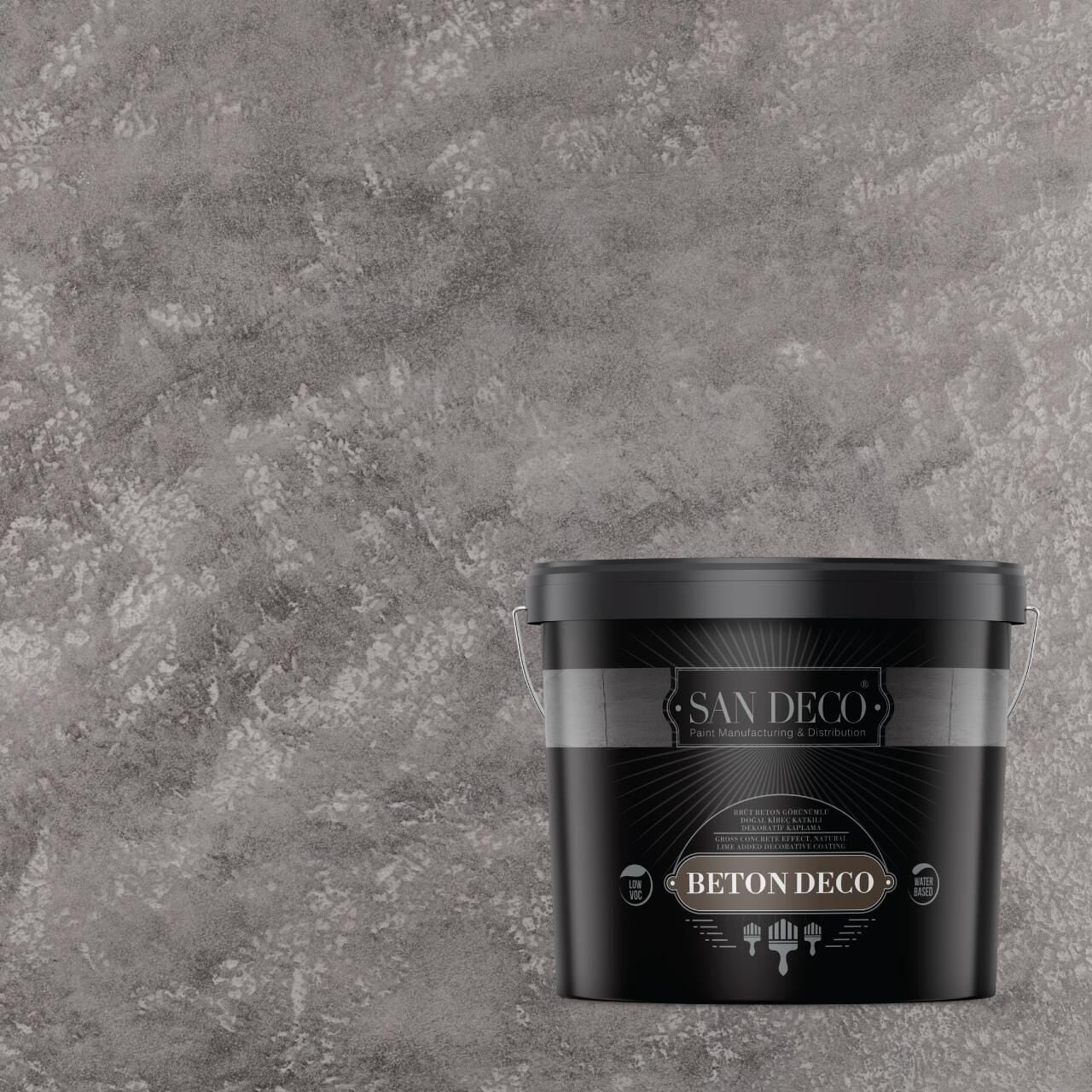 BETON DECO Brüt Beton Görünümlü Dekoratif Kaplama B460 - 20 KG