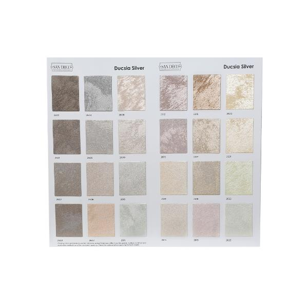 DUCSIA SILVER Metalik İnce Sedefli Dekoratif Boya