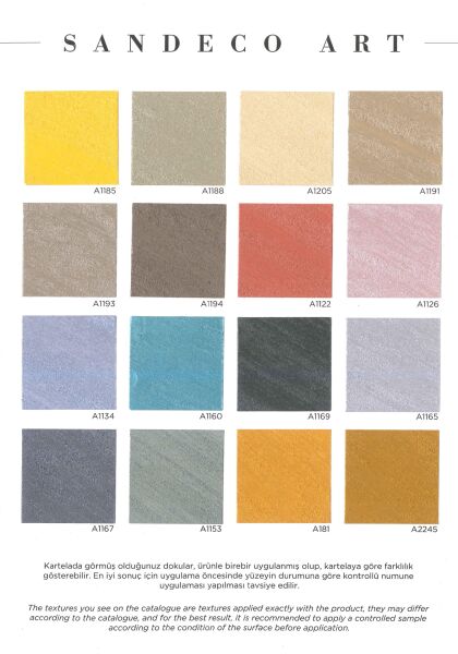 SANDECO ART Sedef Efektli Grenli Dekoratif Kaplama BAZ0 - 2,5L