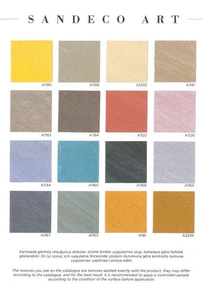 SANDECO ART Sedef Efektli Grenli Dekoratif Kaplama 1185 - 2,5L