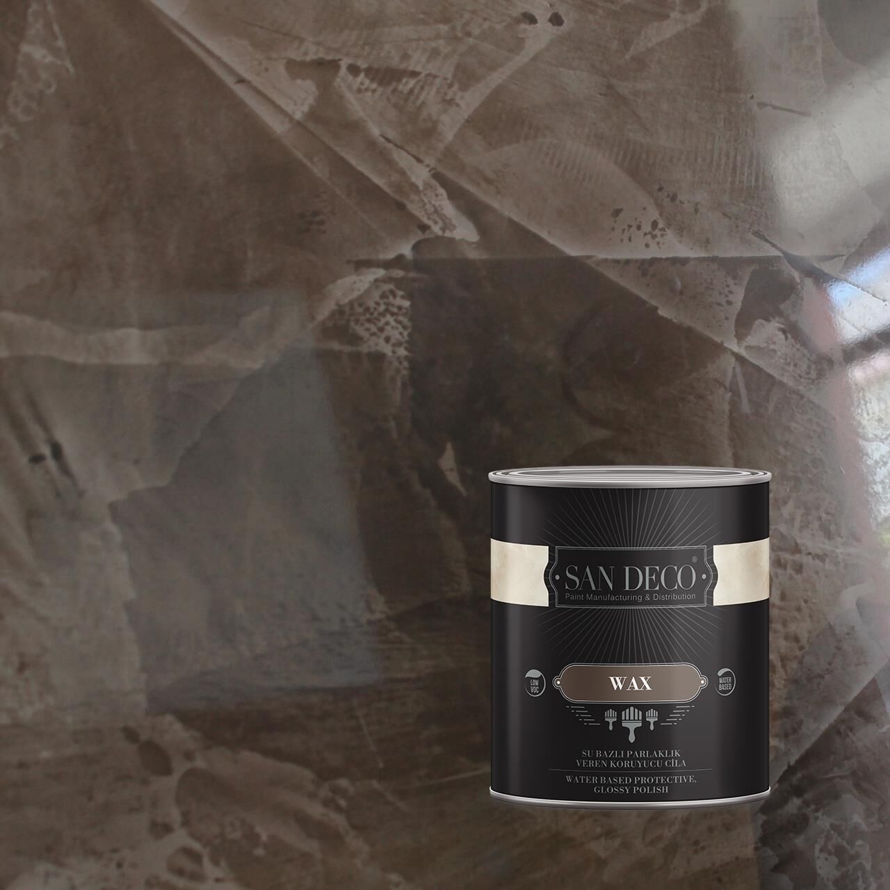 WAX Parlaklık Veren Su Bazlı Koruyucu Cila - 0.5 KG