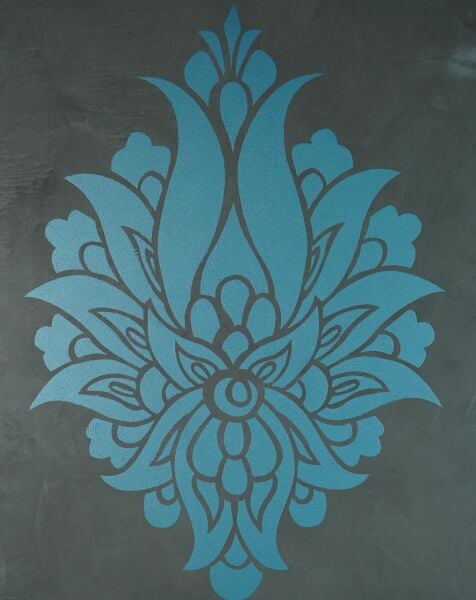 HİNDİSTAN DAMASK OM