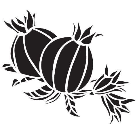 DOĞA MOTİFLERİ POMEGRANTE